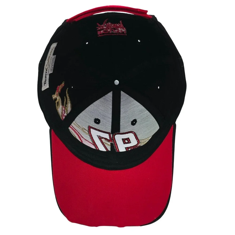 Kurt Busch 97 Hat OSFA Black‎ Roush Racing NASCAR Flame Splash Cap Team Caliber